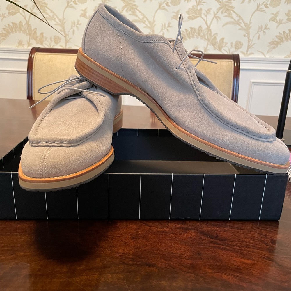Ermenegildo Zegna Suede Men’s Dress Shoe
